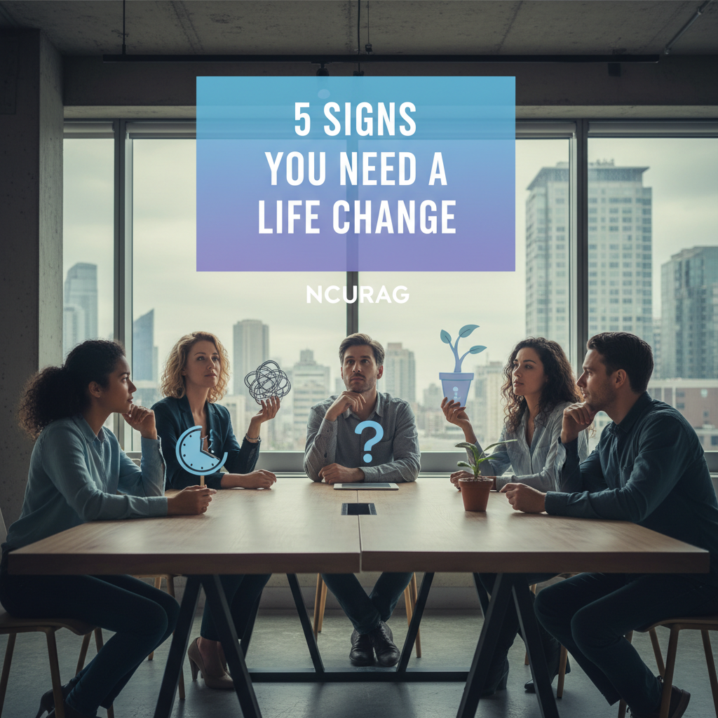 5 Signs You Need a Life Change | NCURAG